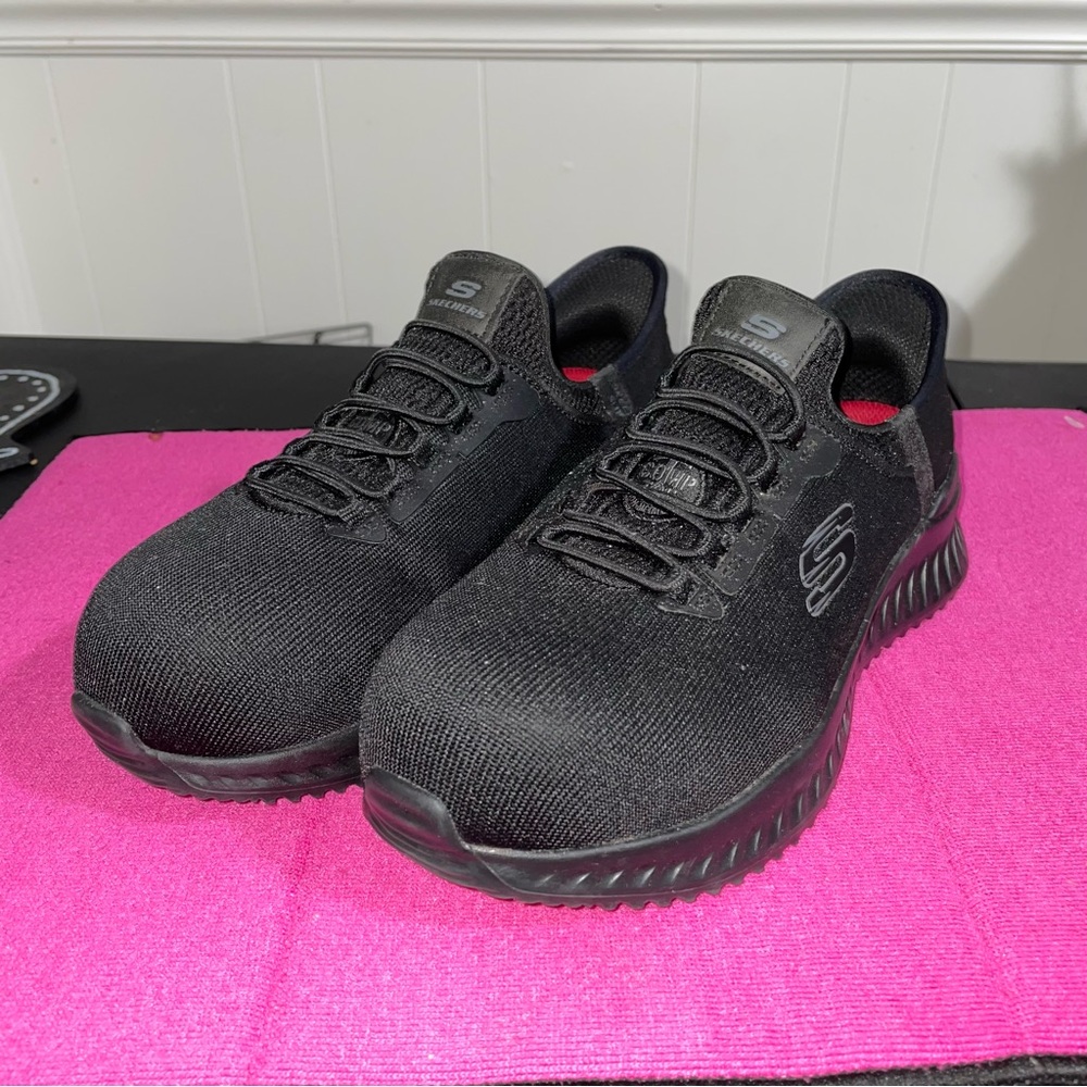 Skechers Women’s Work Slip ins with Composite Toe